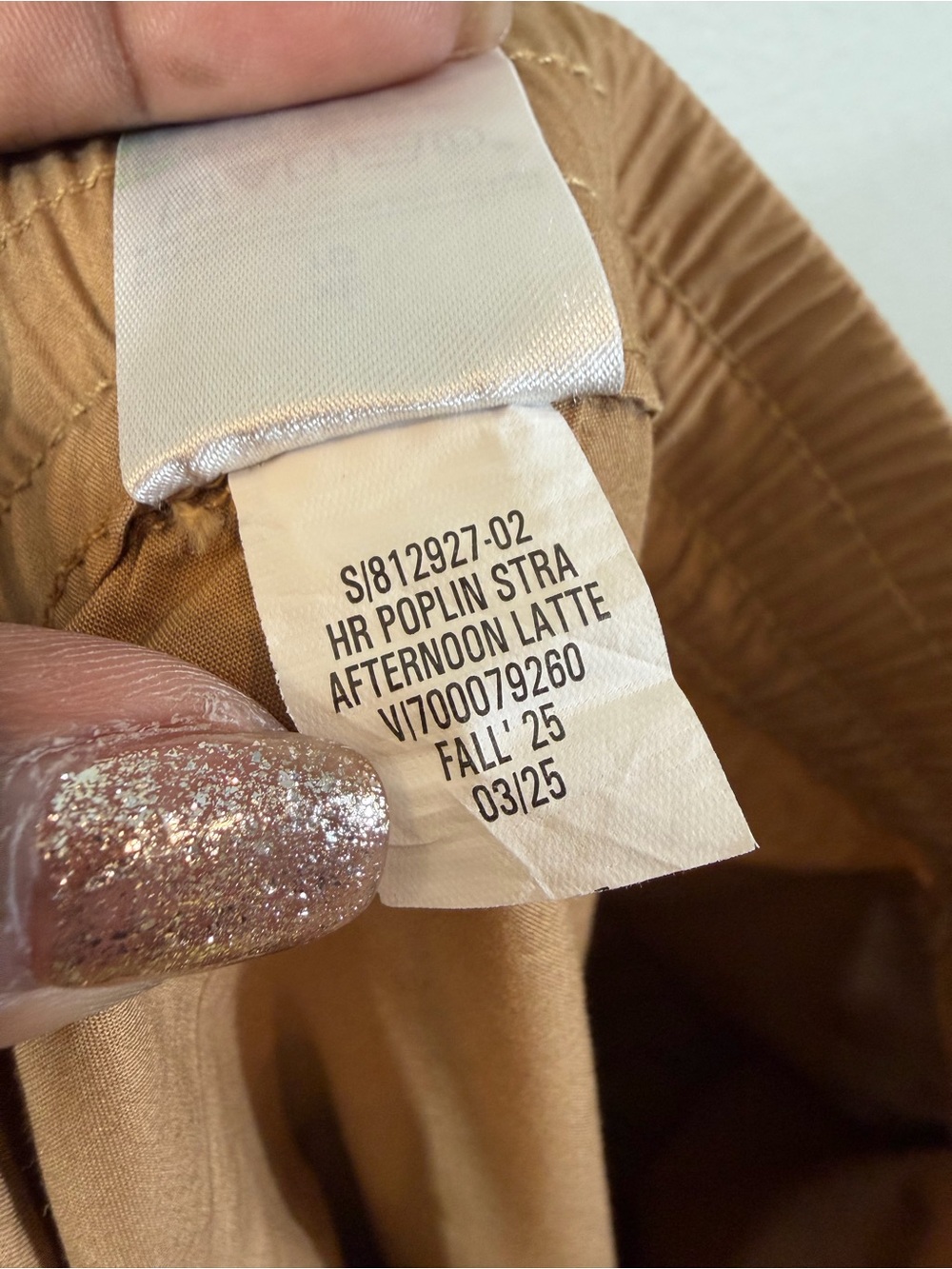 Banana Republic High Rise Poplin Straight Pull On Pants Size XL Tan Brown Cargo - Picture 13 of 14